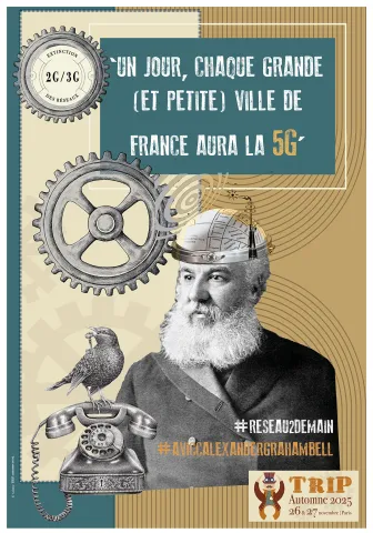 Affiche TRIP automne 2025 sur la 5G